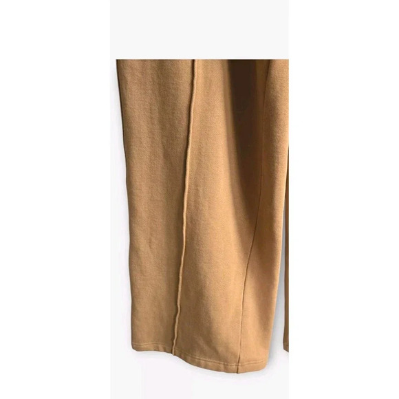 Pink Wide Leg Pants Womens SP Tan Relaxed Fit Ivy Fleece Victoria’s Secret NWT - Picture 5 of 8